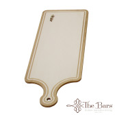 Mini chopping board large wave in beech d - 10 X 27.5 cm.