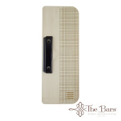 Menu holder checked in beech d mm120X320X4